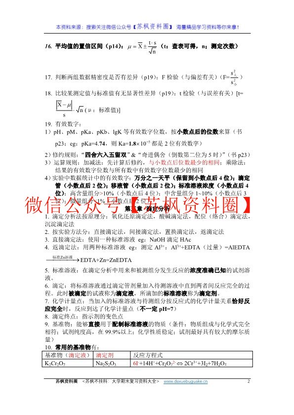 分析化学